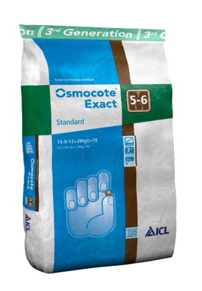 Osmocote Exact Standard 5-6M 15-9-12+2MgO+TE 25 kg